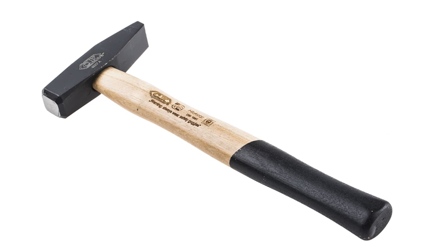 CK HCS Engineer's Hammer with Wood Handle, 500g