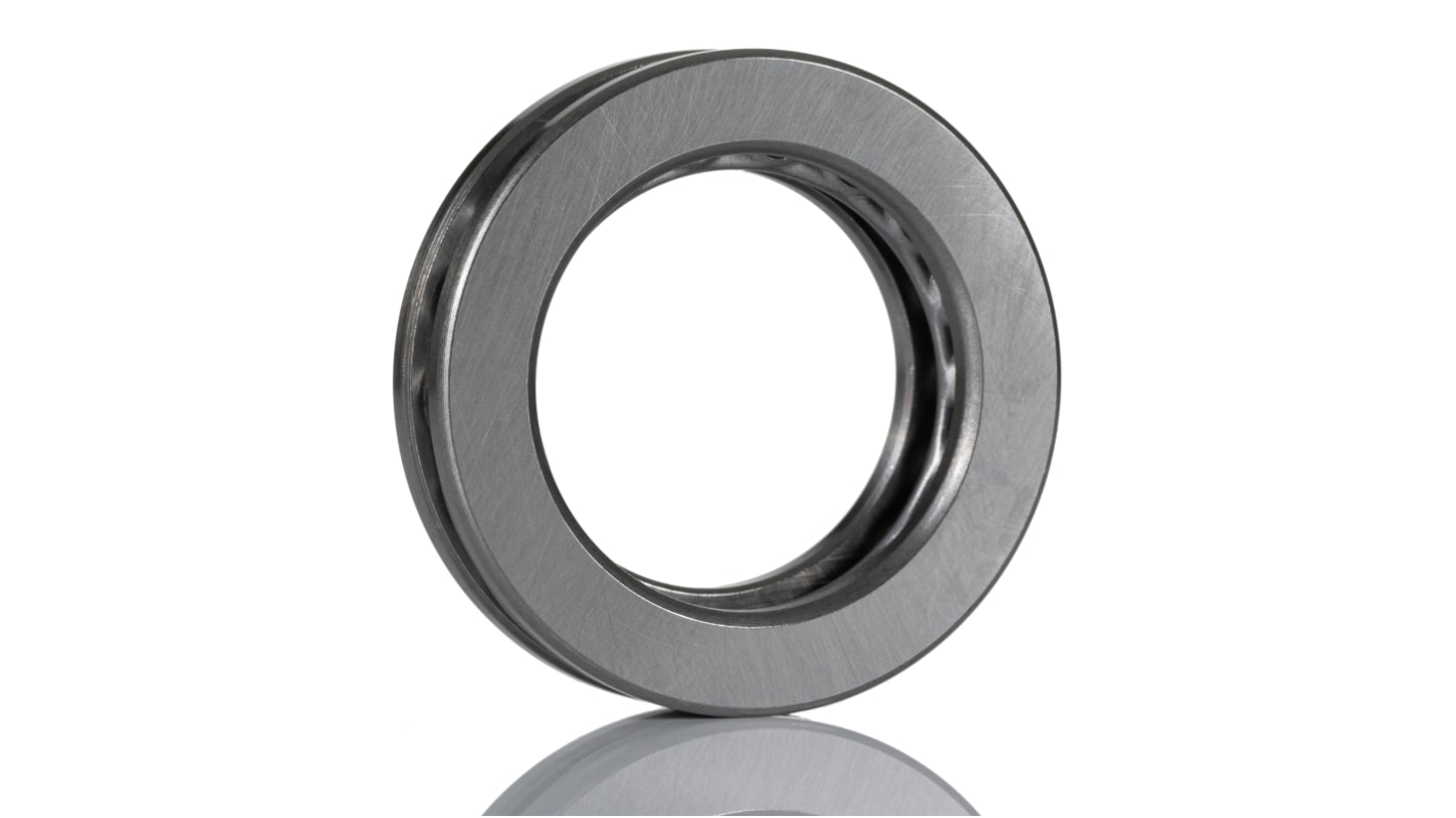 RS PRO 51100 Thrust Ball Bearing- Open Type 10mm I.D, 24mm O.D