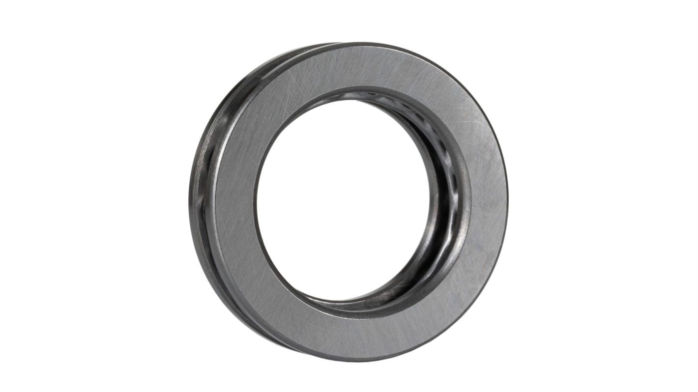 RS PRO 51107 Thrust Ball Bearing- Open Type 35mm I.D, 52mm O.D