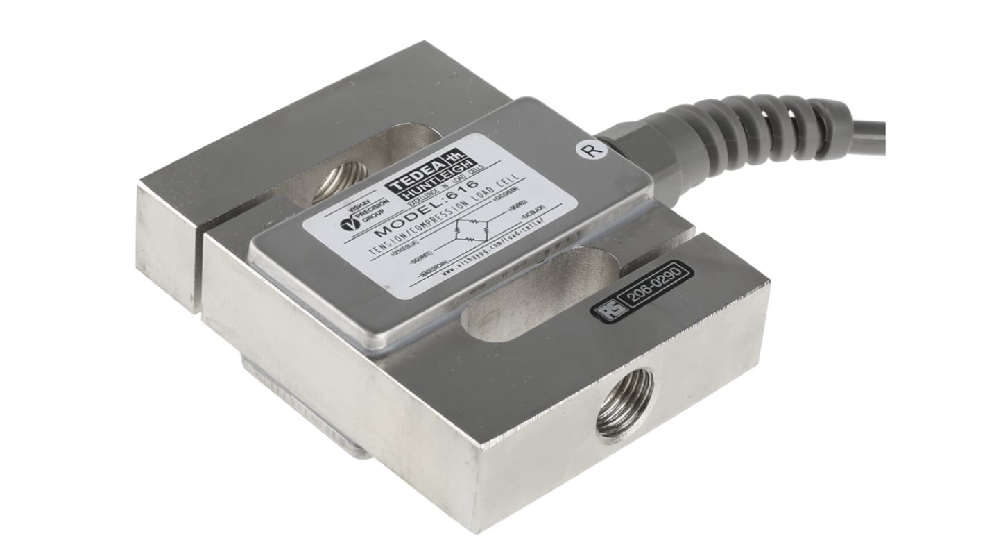 Tedea Huntleigh Single Point Load Cell, 500kg Range, Compression, Tension Measure