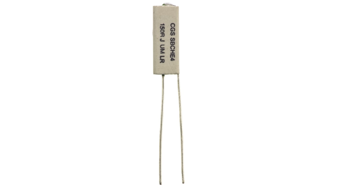 TE Connectivity 150Ω Wire Wound Resistor 4W ±5% SBCHE4150RJ