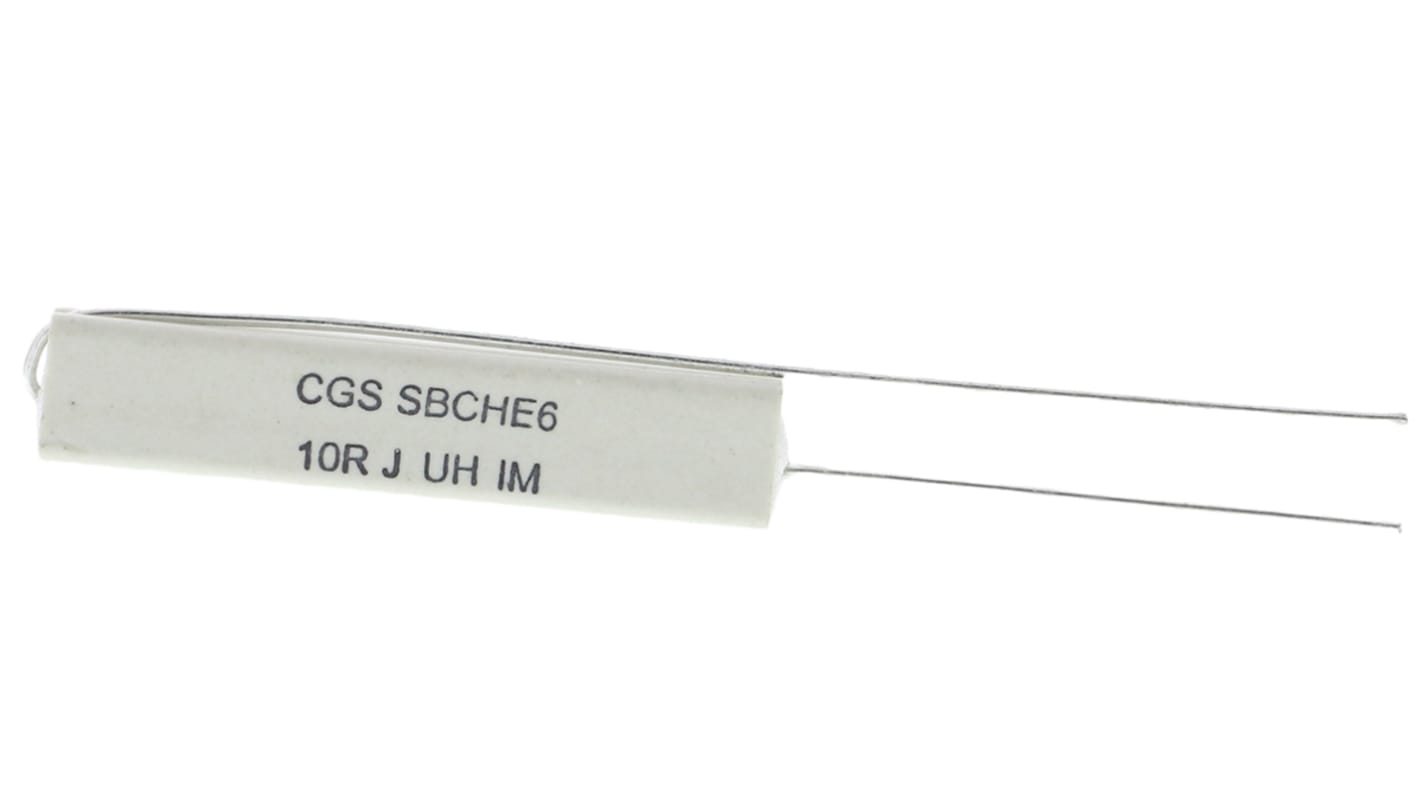 TE Connectivity 绕线电阻, 10Ω, 7W, ±5%容差, ±400ppm/°C, SBC系列