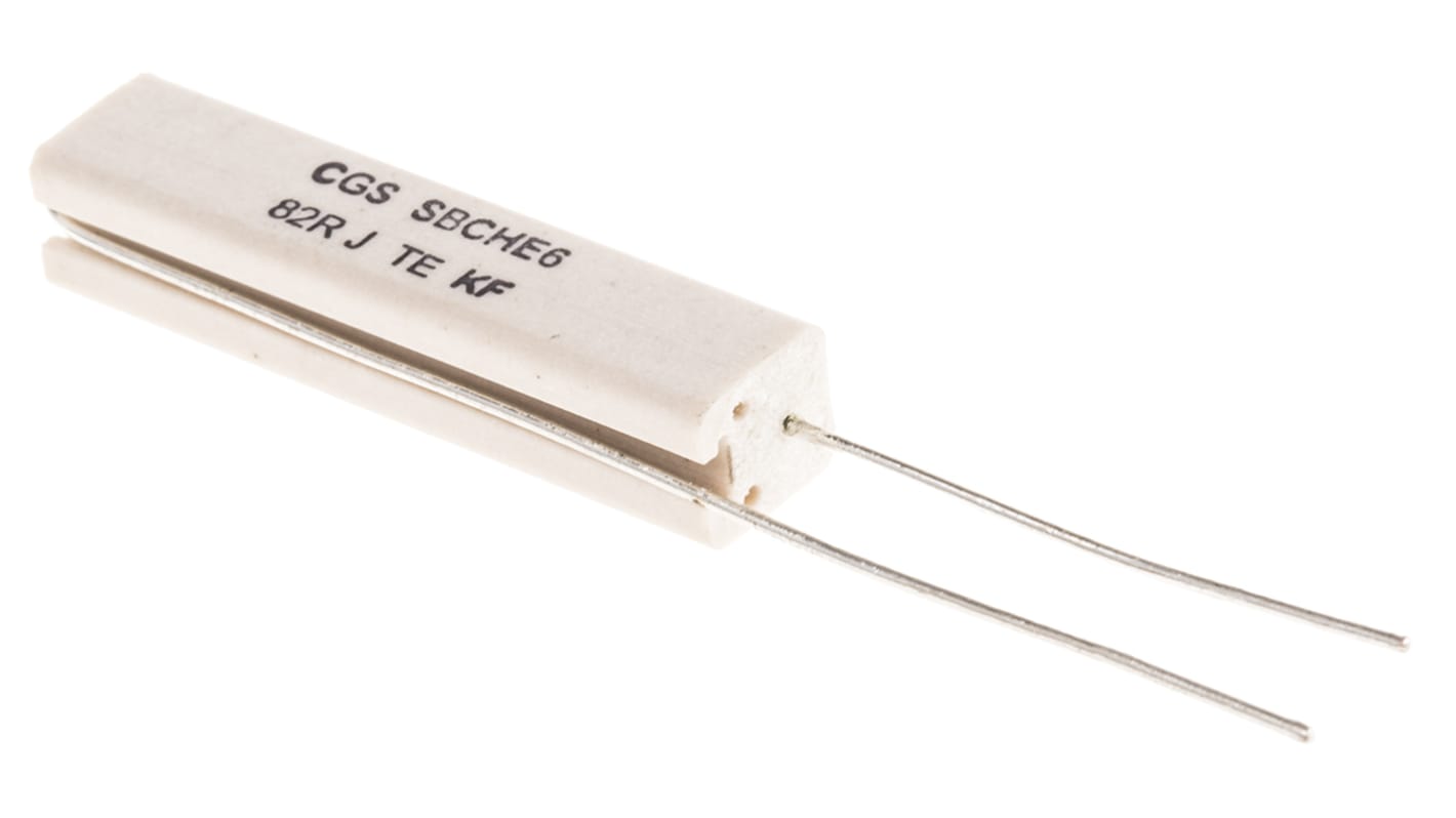 TE Connectivity 82Ω Wire Wound Resistor 7W ±5% SBCHE682RJ