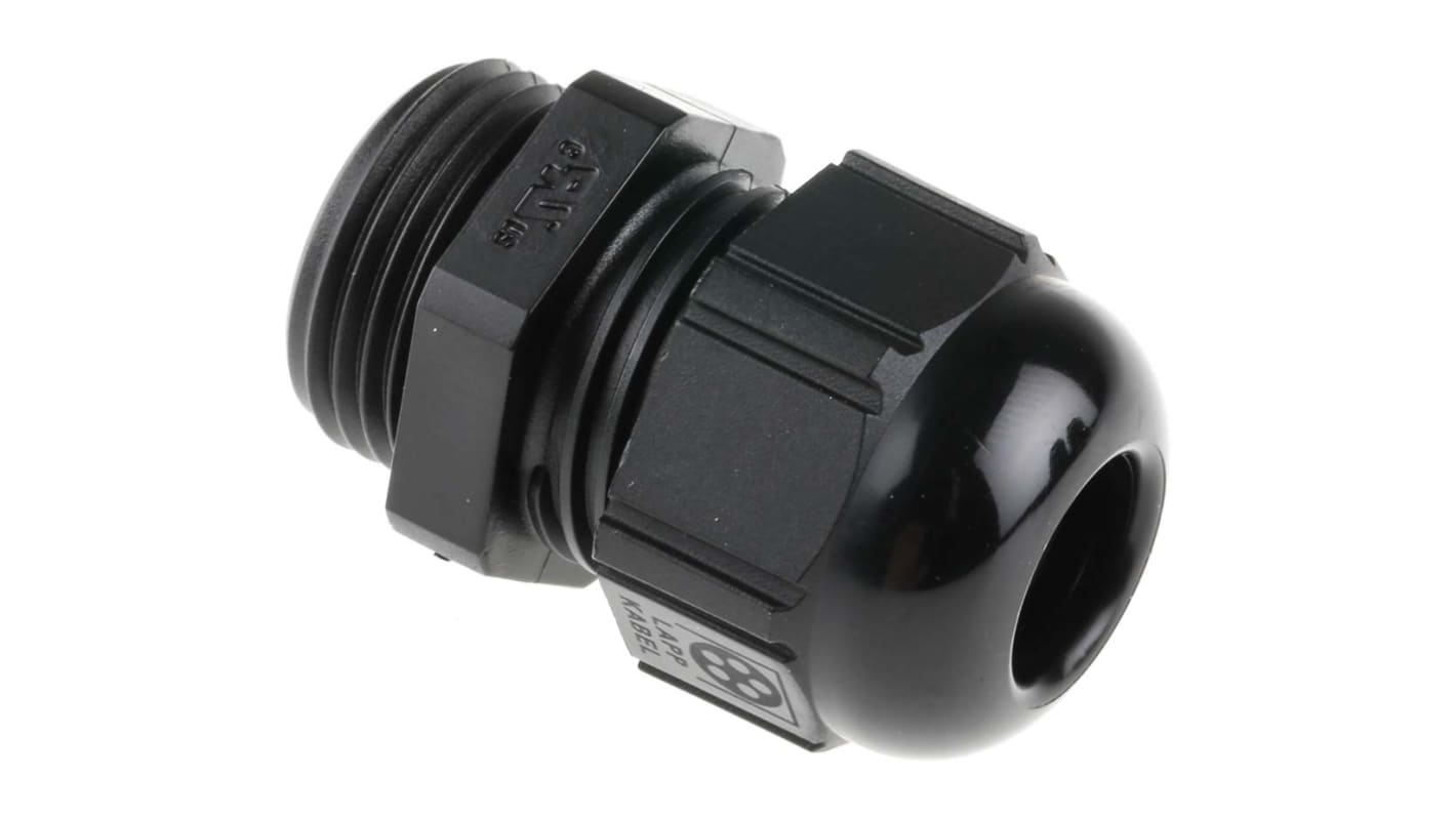 Lapp SKINTOP Series Black Polyamide Cable Gland, PG11 Thread, 4mm Min, 10mm Max, IP68