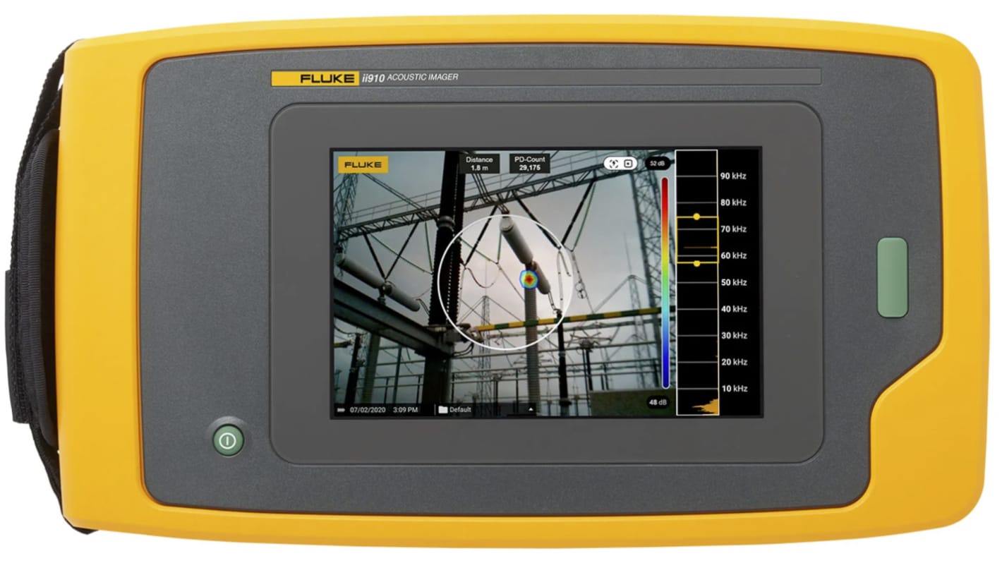 Fluke ii910 Industrie-Schallkamera Li-Ion Akku 186 x 322 x 68mm 63° 7Zoll LCD hinterleuchtet