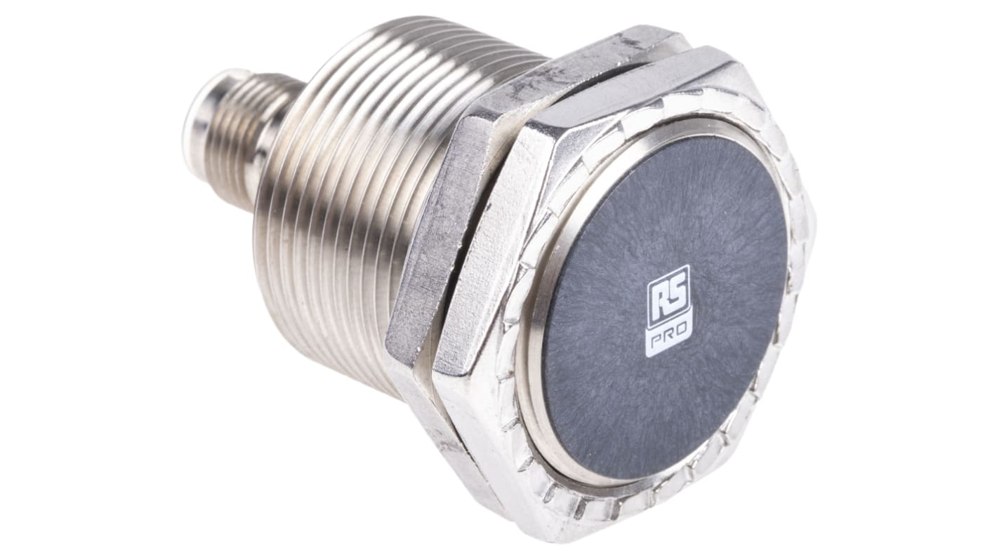 Rs-Online Sensore di prossimità Cilindro filettato RS PRO M30 rilevamento 15 mm 10 → 30 V c.c