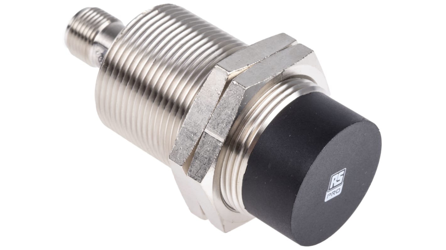 Rs-Online Sensore di prossimità Cilindro filettato RS PRO M30 rilevamento 38 mm 10 → 30 V c.c