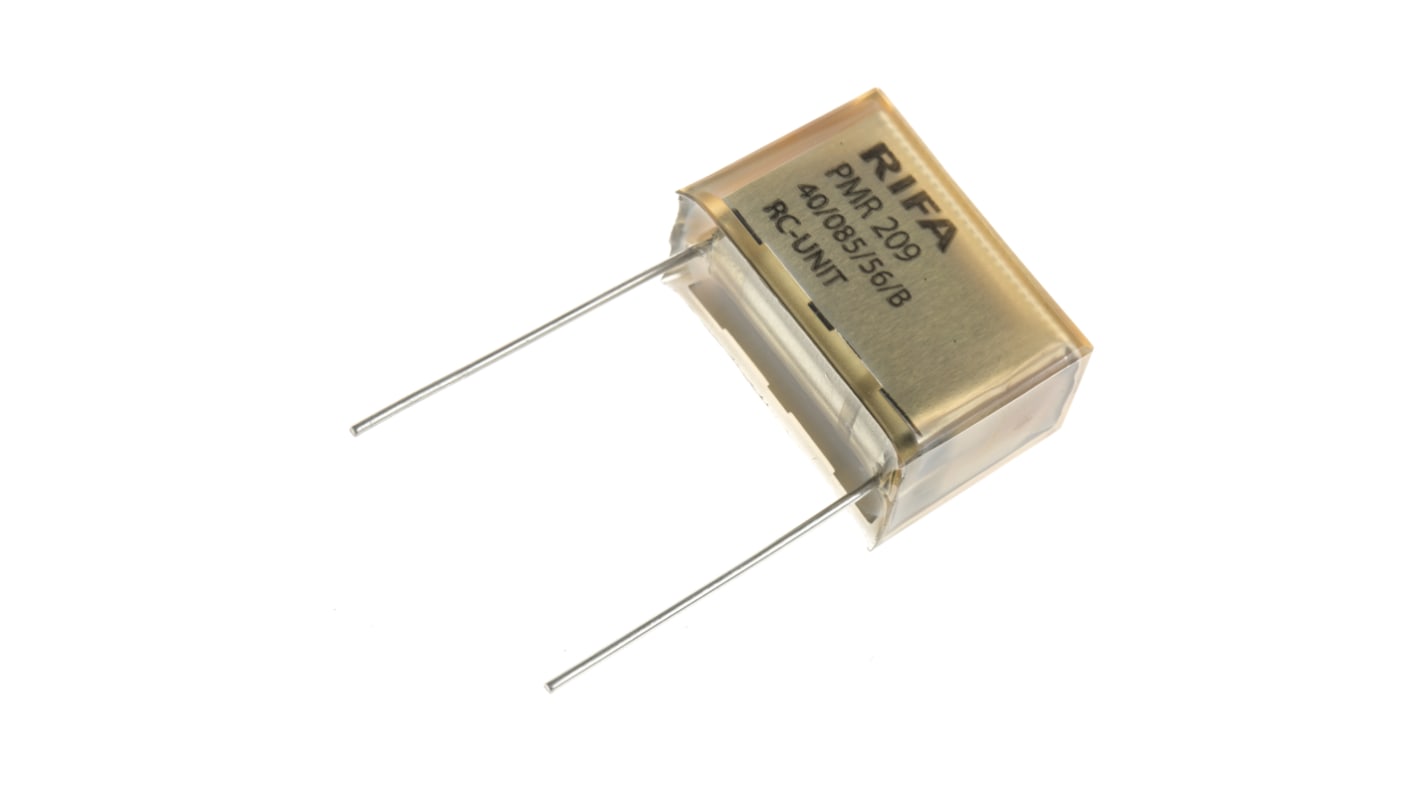 KEMET RC Capacitor 220nF 470Ω Tolerance ±20% 250 V ac, 630 V dc 1-way Through Hole PMR209 Series