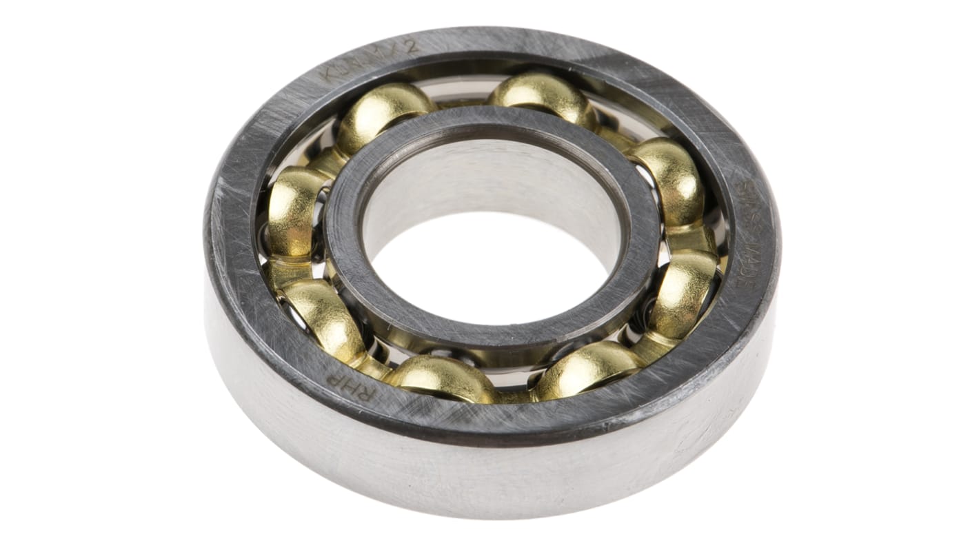 NSK-RHP KLNJ1/2 Single Row Deep Groove Ball Bearing- Open Type 12.7mm I.D, 28.57mm O.D