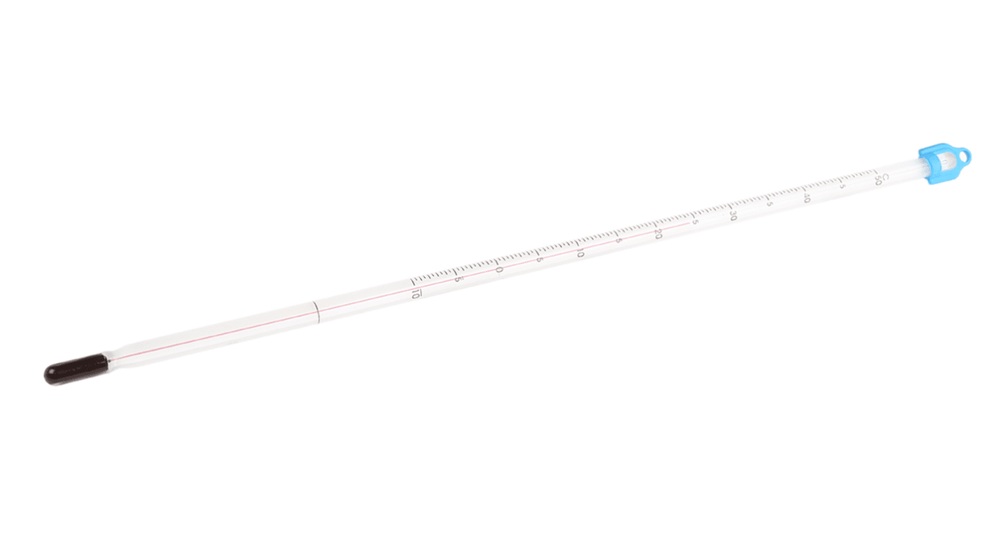 Brannan Immersion Glass Thermometer, +50 °C max