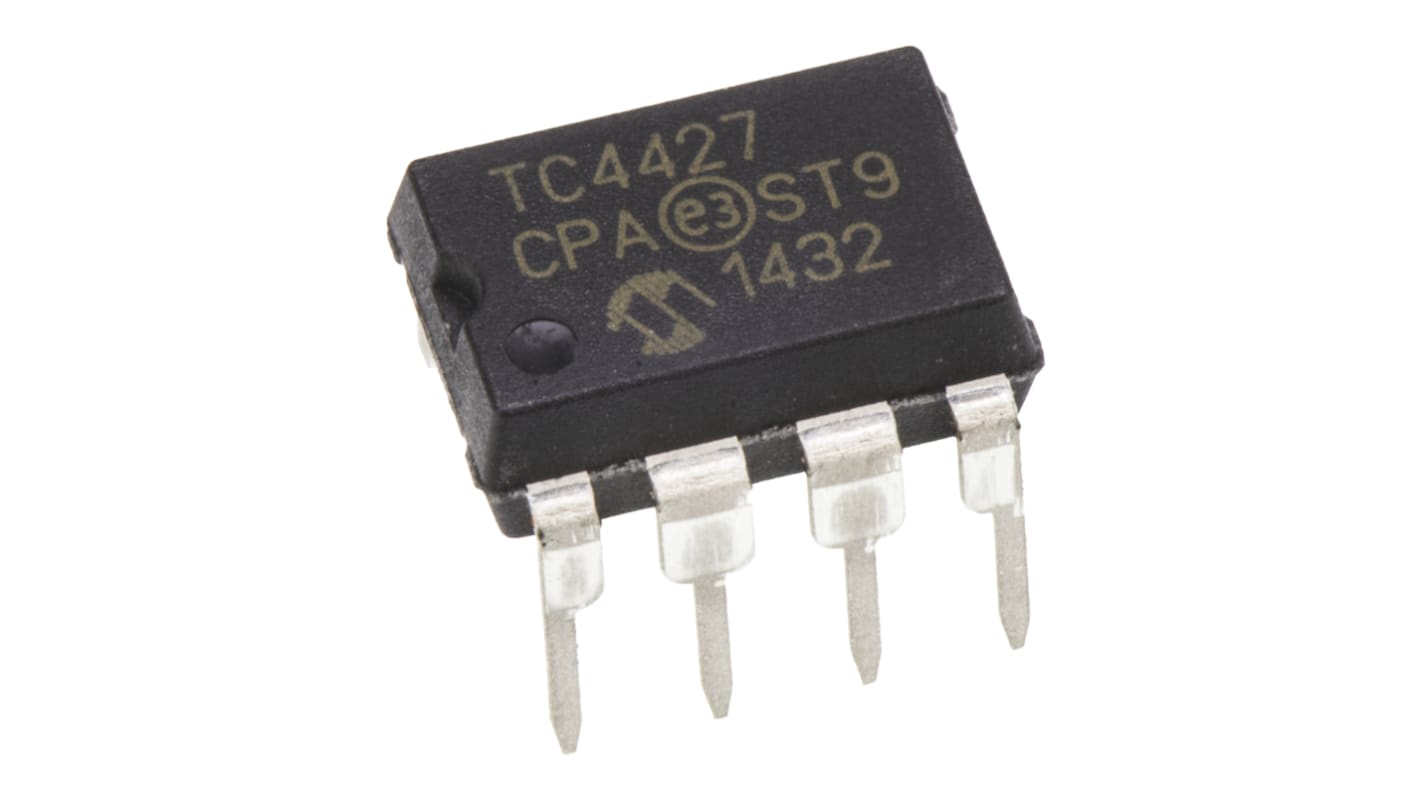 Microchip MOSFET-Gate-Ansteuerung CMOS, TTL 1,5 A 18V 8-Pin PDIP