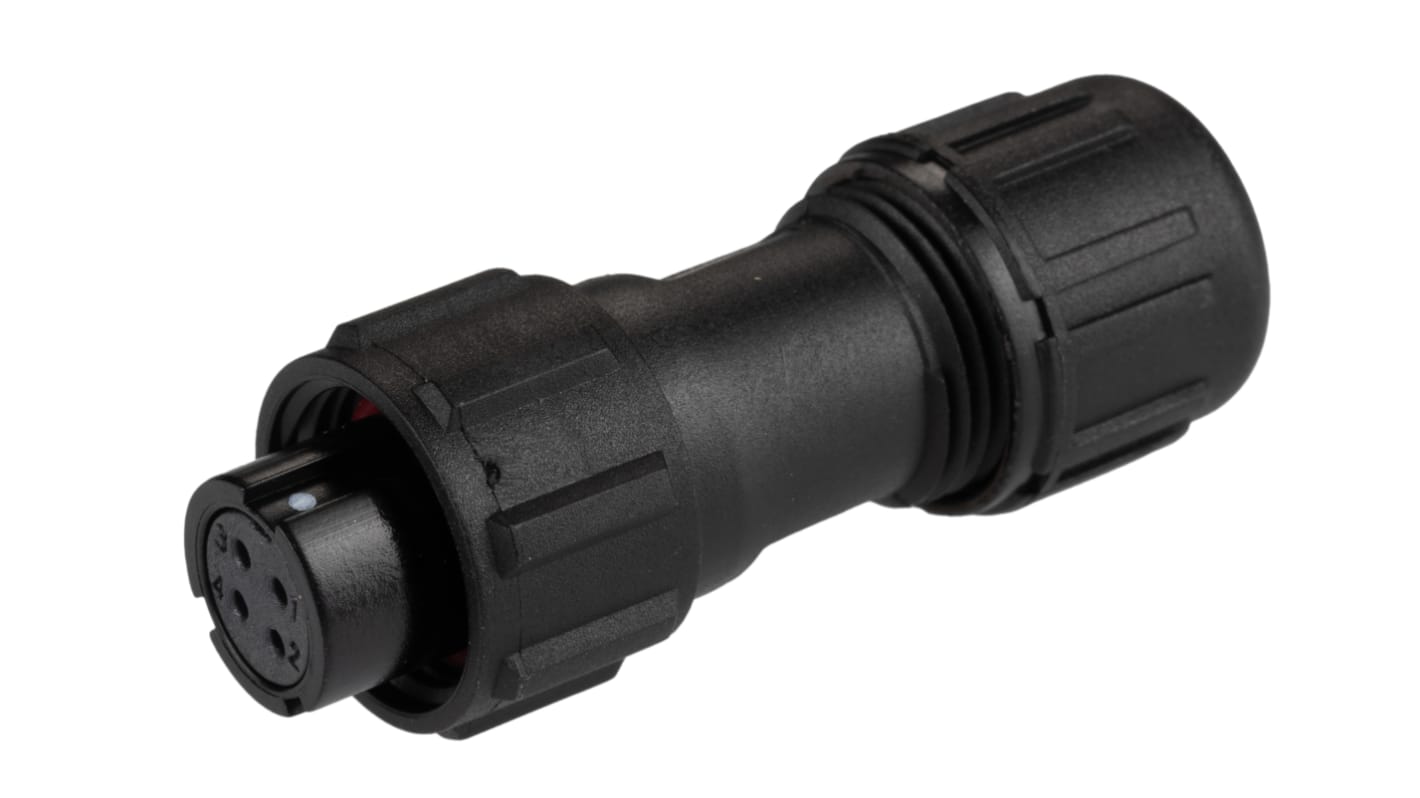 RS PRO Circular Connector, 4 Contacts, Cable Mount, Plug, Female, IP68