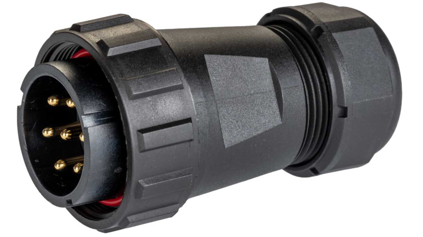RS PRO Circular Connector, 7 Contacts, Cable Mount, Plug, Male, IP68