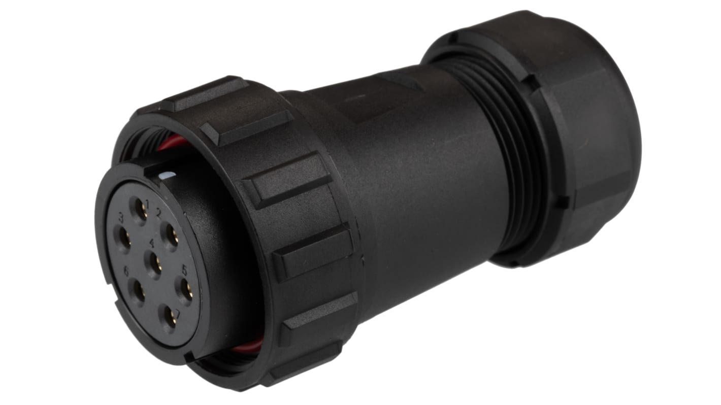 Connettore circolare RS PRO, maschio, 7 poli, Montaggio su cavo