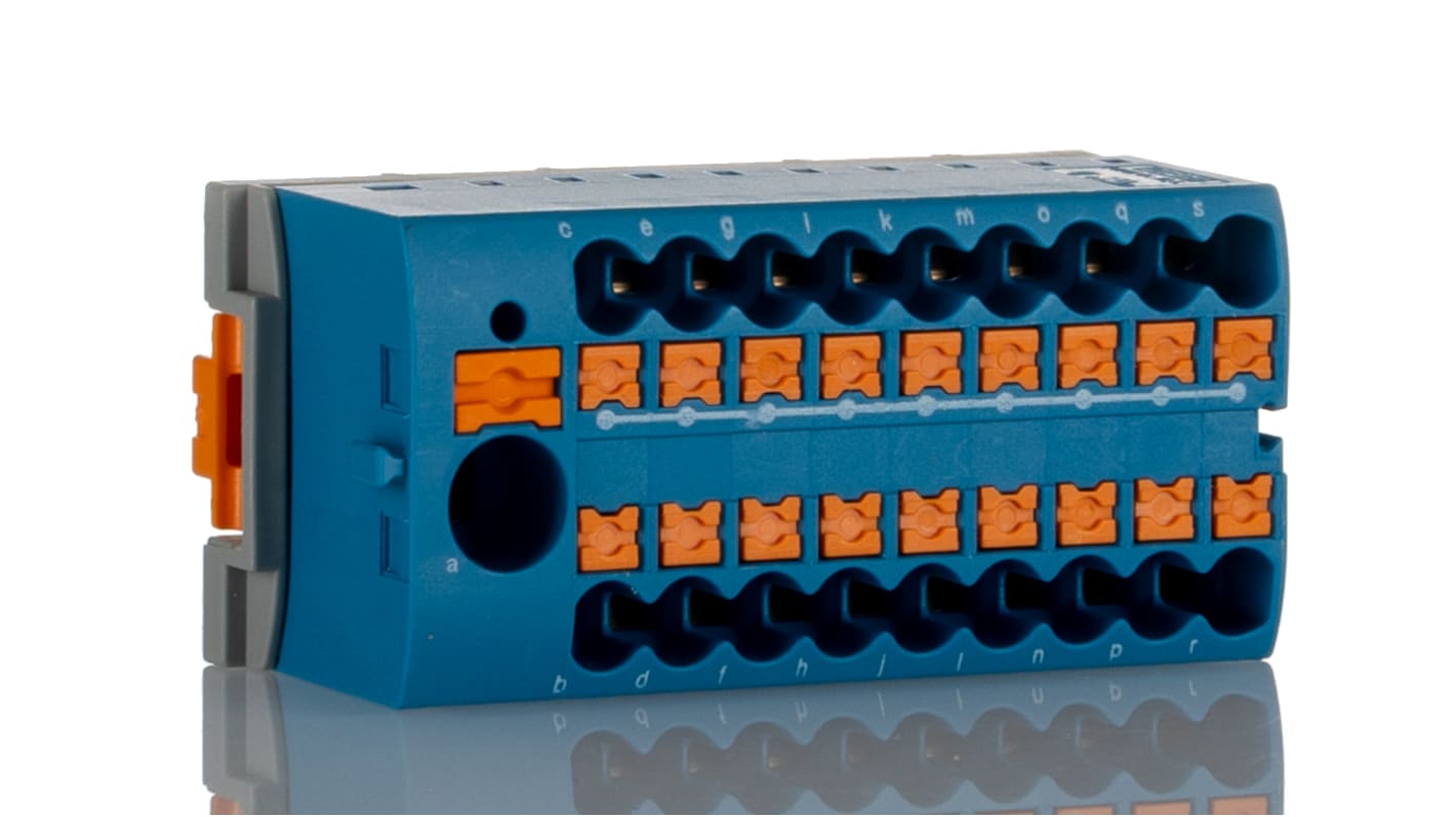 Blocco di distribuzione, Phoenix Contact, 1 via,  24A, 690 V