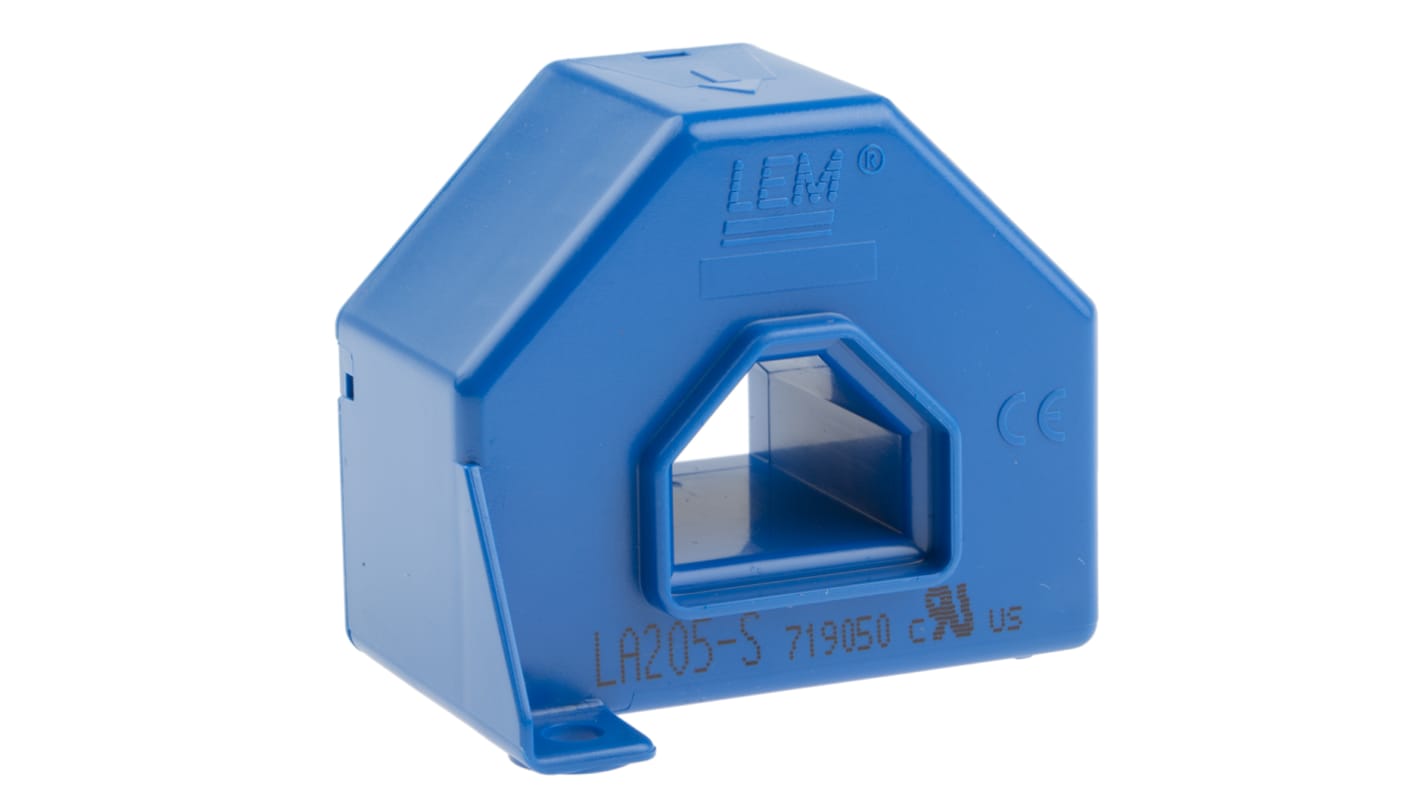LEM LA 変流器, 300A, 300:1, 22.7 x 17.4mm, パネル取り付け