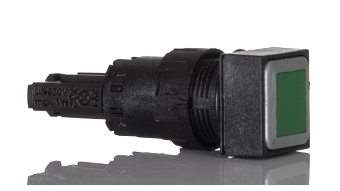 Eaton RMQ16 Series Green Maintained Push Button, 16mm Cutout, IP65