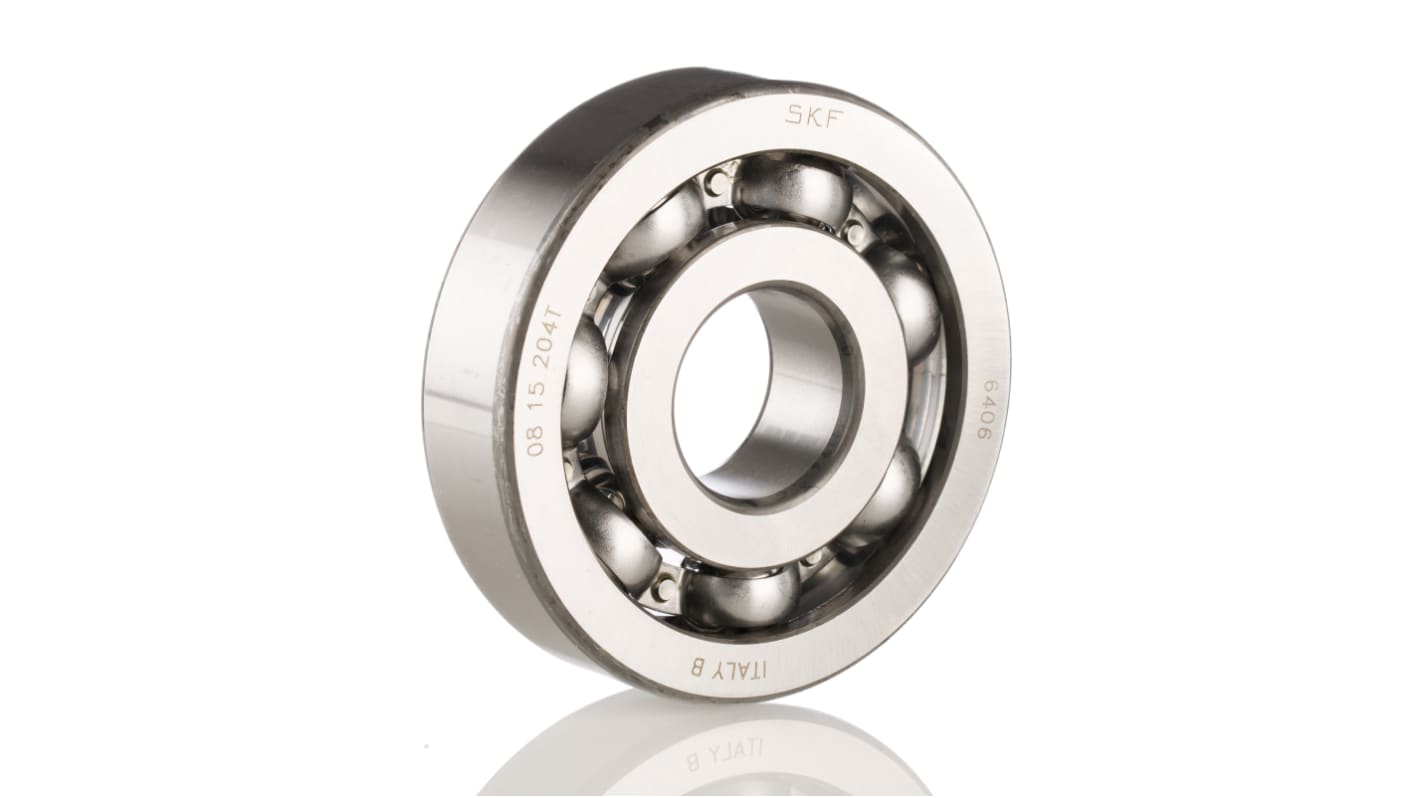 SKF ボールベアリング30mm90mm 単列深溝ボールベアリング6406