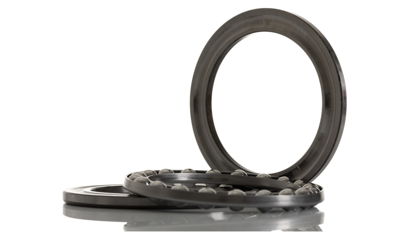 Cuscinetto a sfera Cuscinetti a sfere reggispinta SKF in Acciaio, Ø int. 65mm, Ø est. 90mm, Largh. guida 18mm