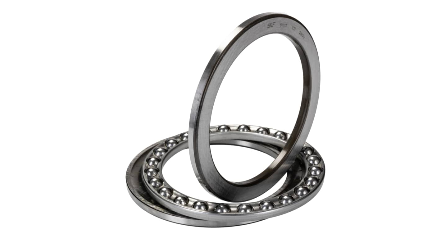 Rodamiento axial de bolas Rodamiento axial de bolas SKF de Acero , Ø int. 85mm, Ø ext. 110mm, ancho 19mm