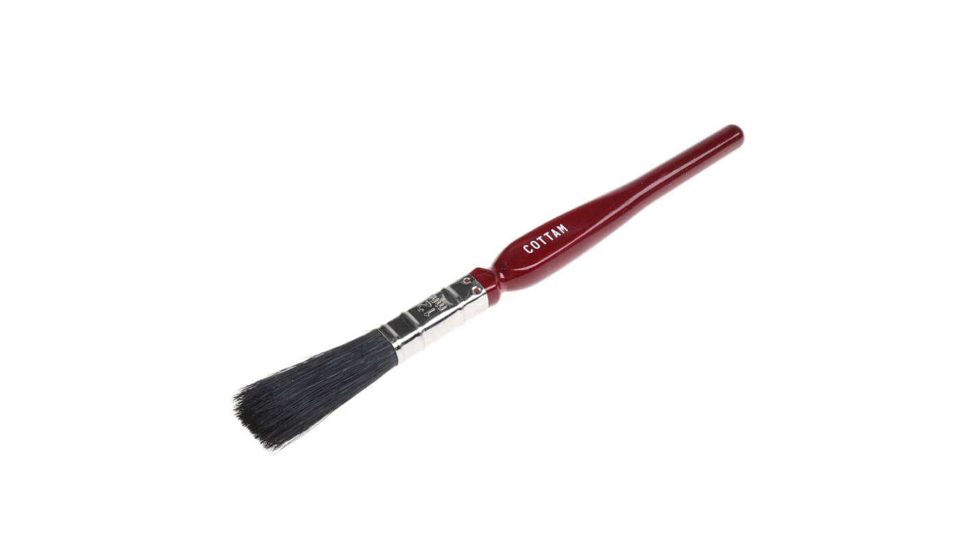 RS PRO Thin 13mm Paint Brush with Flat Bristles