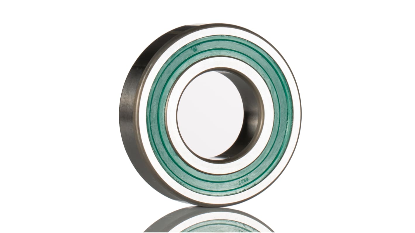 SKF 6206-2RZ Single Row Deep Groove Ball Bearing- Non Contact Seals On Both Sides 30mm I.D, 62mm O.D