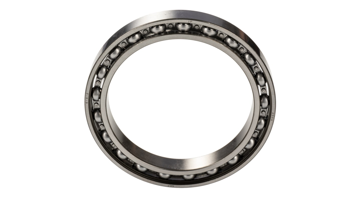 SKF 61812 Single Row Deep Groove Ball Bearing- Open Type 60mm I.D, 78mm O.D