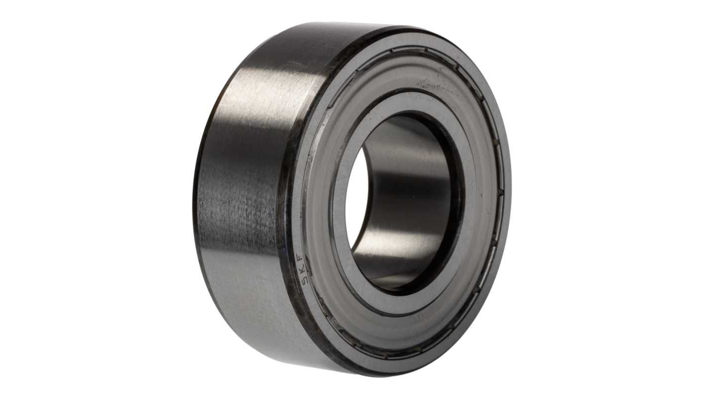 SKF 单列深沟球轴承, 15mm内径, 35mm外径, 11mm宽滚道, C3间隙, 两侧密封