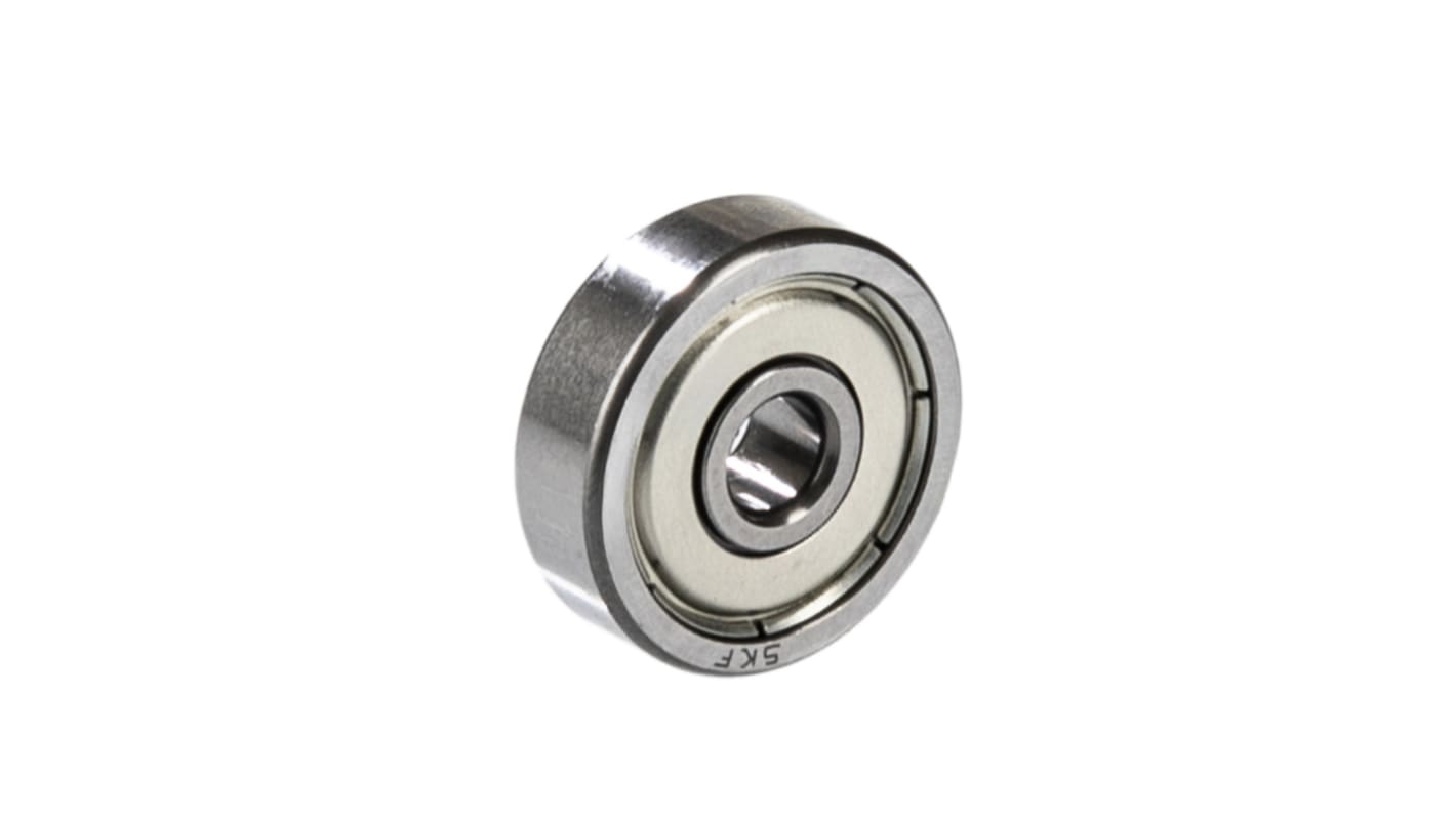 SKF 628/9-2Z Single Row Deep Groove Ball Bearing- Both Sides Shielded 9mm I.D, 17mm O.D