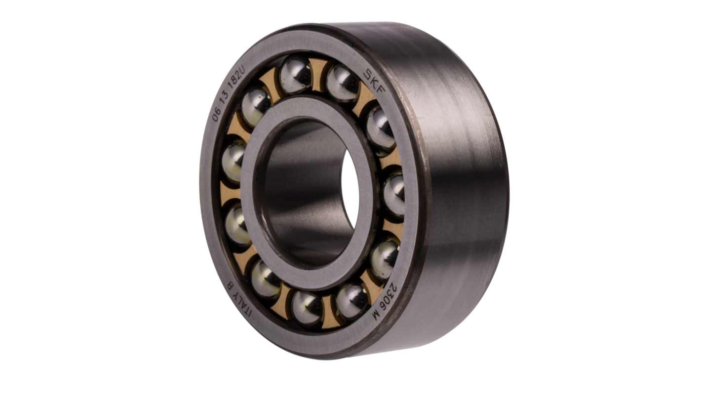 SKF 2306 M Self Aligning Ball Bearing- Open Type 30mm I.D, 72mm O.D