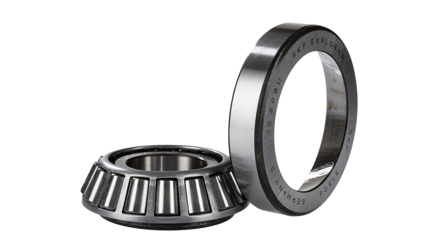 SKF テーパーローラーベアリング, 内径:30mm, 外径:72mm SKF テーパーローラーベアリング, 内径:30mm, 外径:72mm