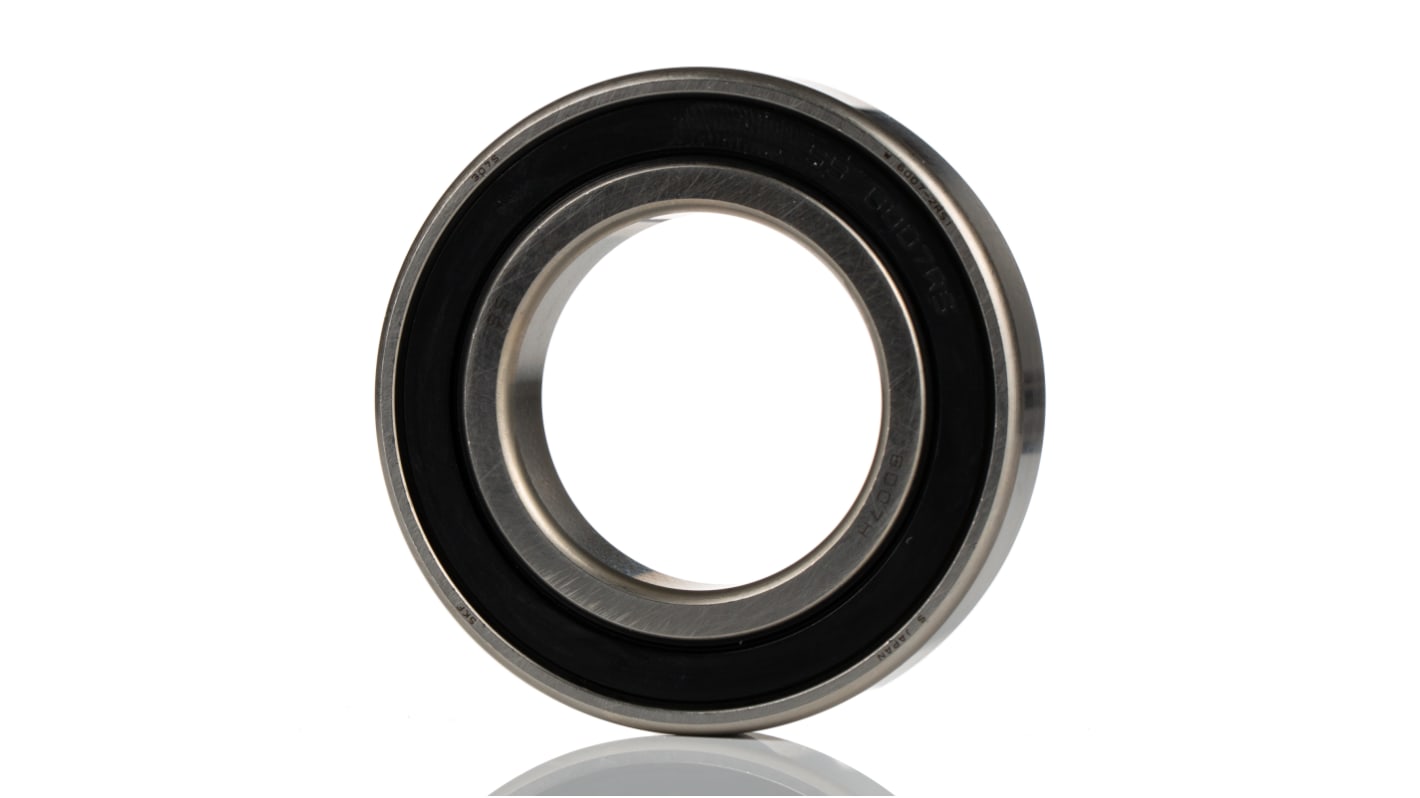 SKF W 6007-2RS1 Single Row Deep Groove Ball Bearing- Both Sides Sealed 35mm I.D, 62mm O.D