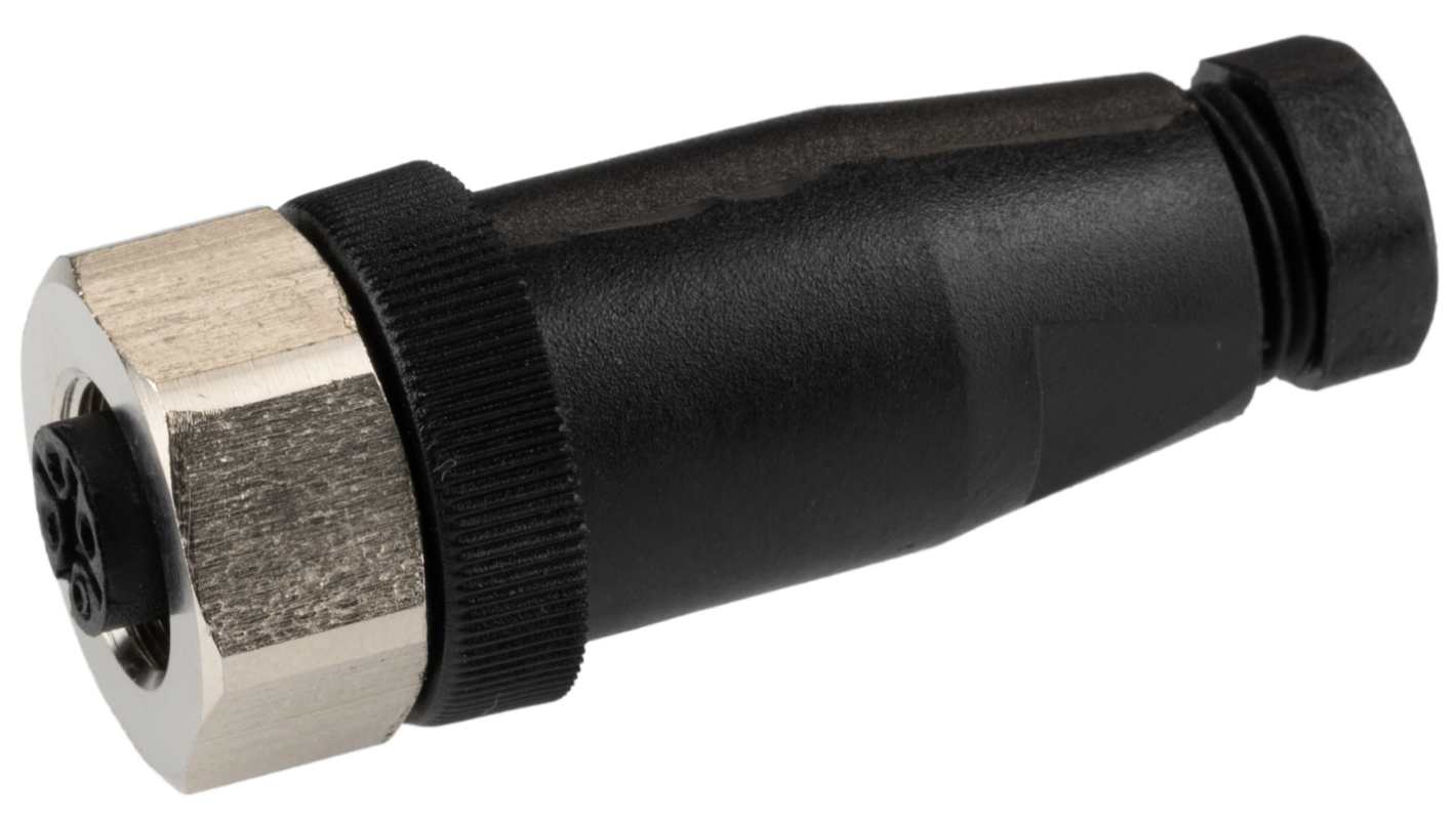 RS PRO Circular Connector, 4 Contacts, Cable Mount, M12 Connector, Socket, Female, IP67