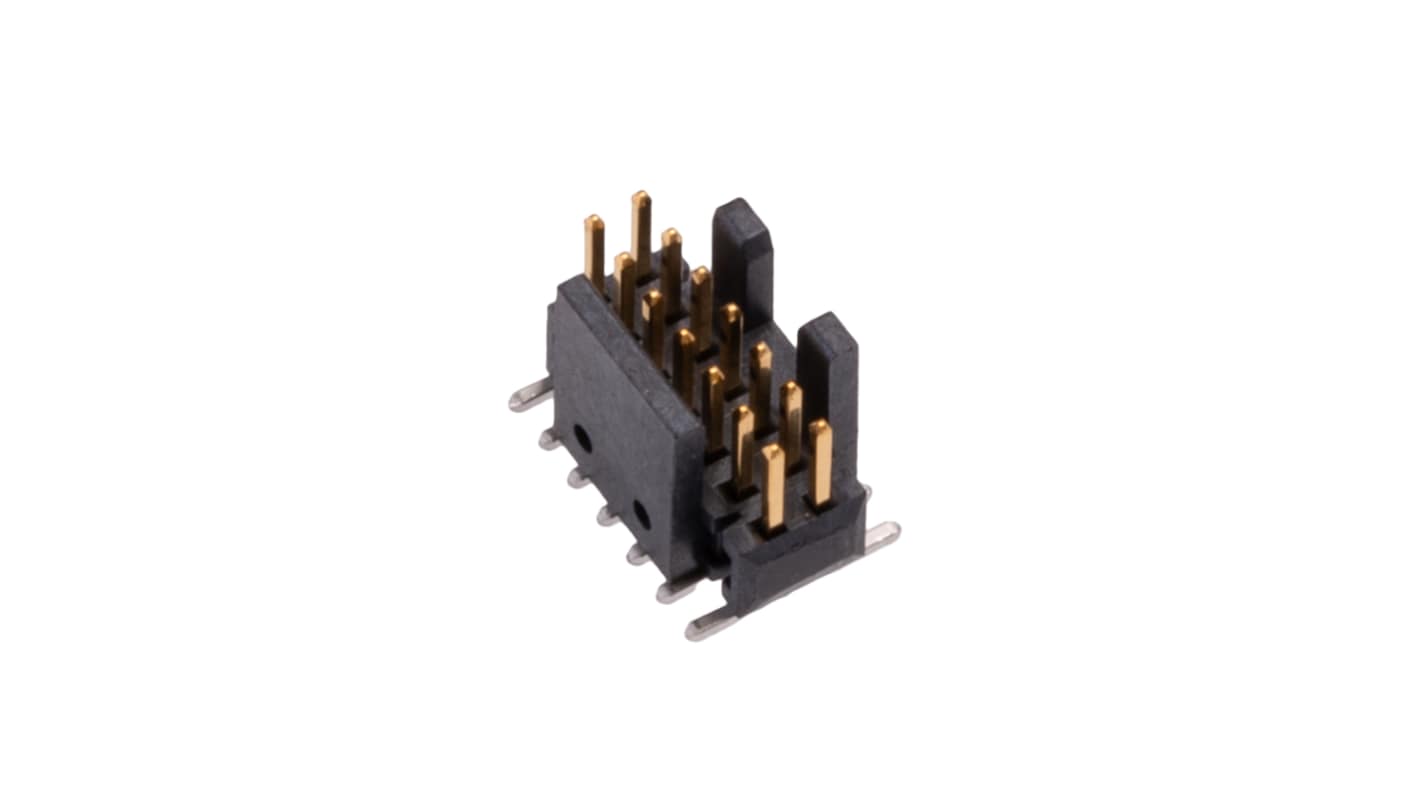 Samtec FTSH Series Vertical Surface Mount Pin Header, 14 Contact(s), 1.27mm Pitch, 2 Row(s), Unshrouded