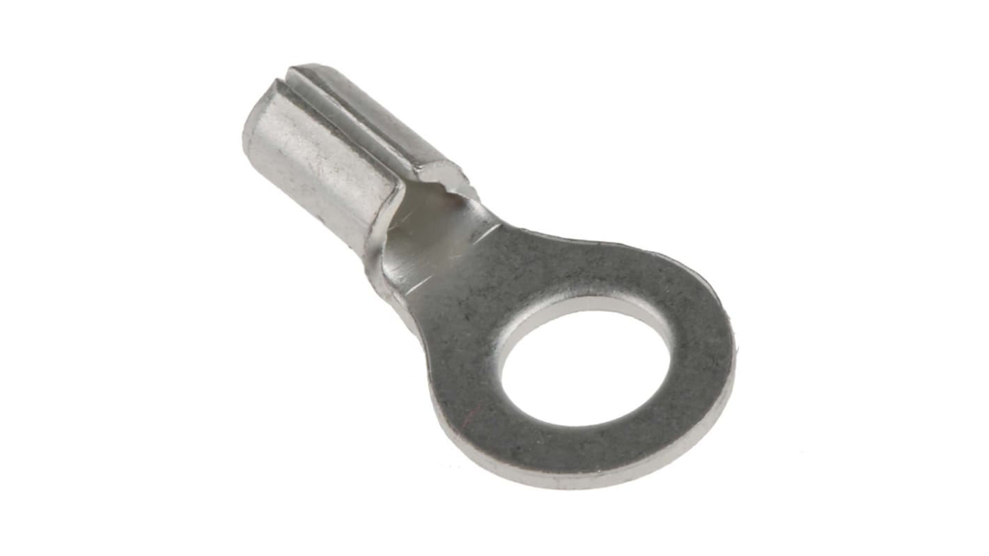 RS PRO Ringkabelschuh, Unisoliert, aussen ø 8mm, innen ø 4.3mm, max. 1.5mm², M4