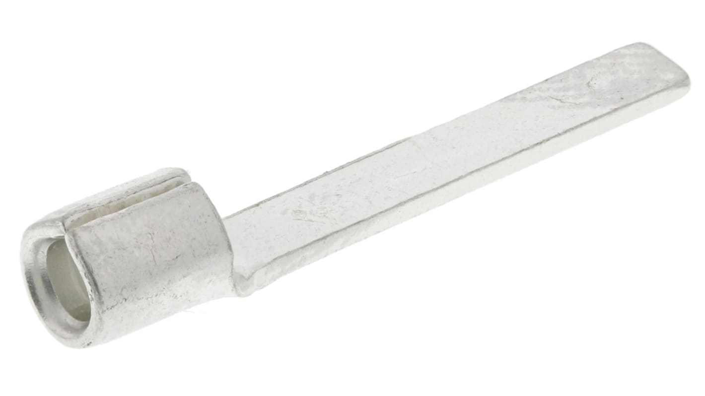RS PRO Uninsulated Crimp Blade Terminal 18mm Blade Length, 1.5mm² to 2.5mm², 16AWG to 14AWG