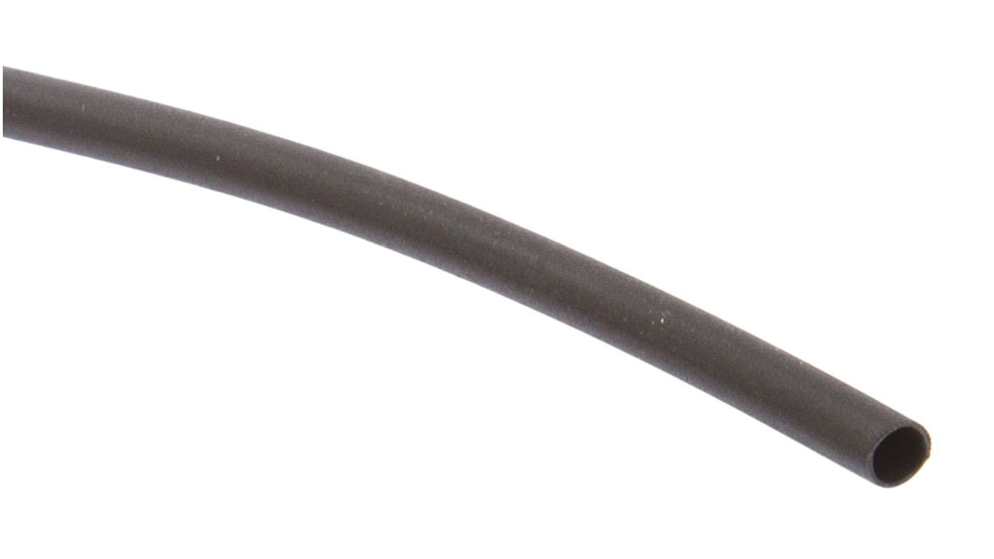 Thomas & Betts Heat Shrink Tubing Kit, Black 2.4mm Sleeve Dia. x 11.5m Length 2:1 Ratio, HSB Series