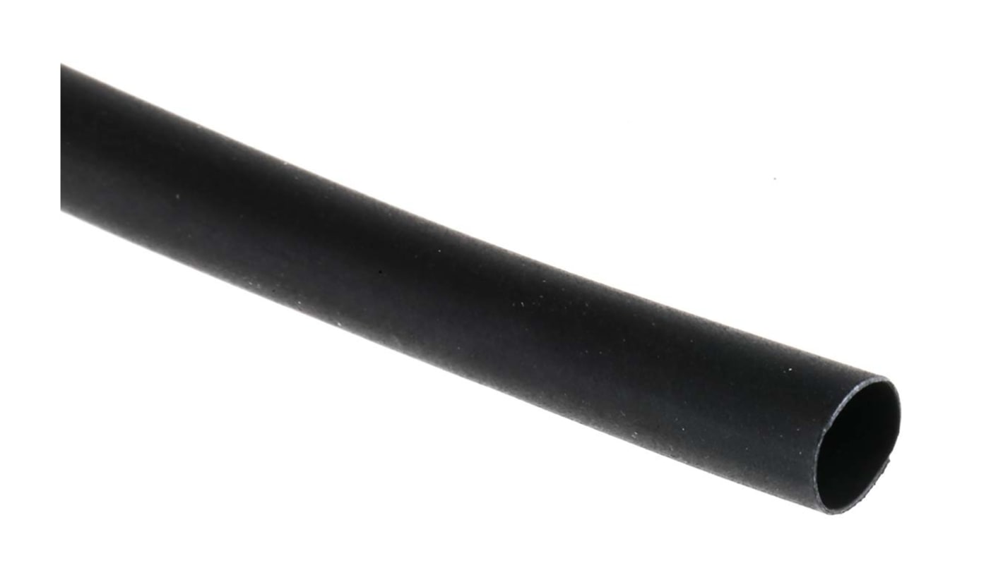 Thomas & Betts Heat Shrink Tubing Kit, Black 4.7mm Sleeve Dia. x 9.5m Length 2:1 Ratio, HSB Series