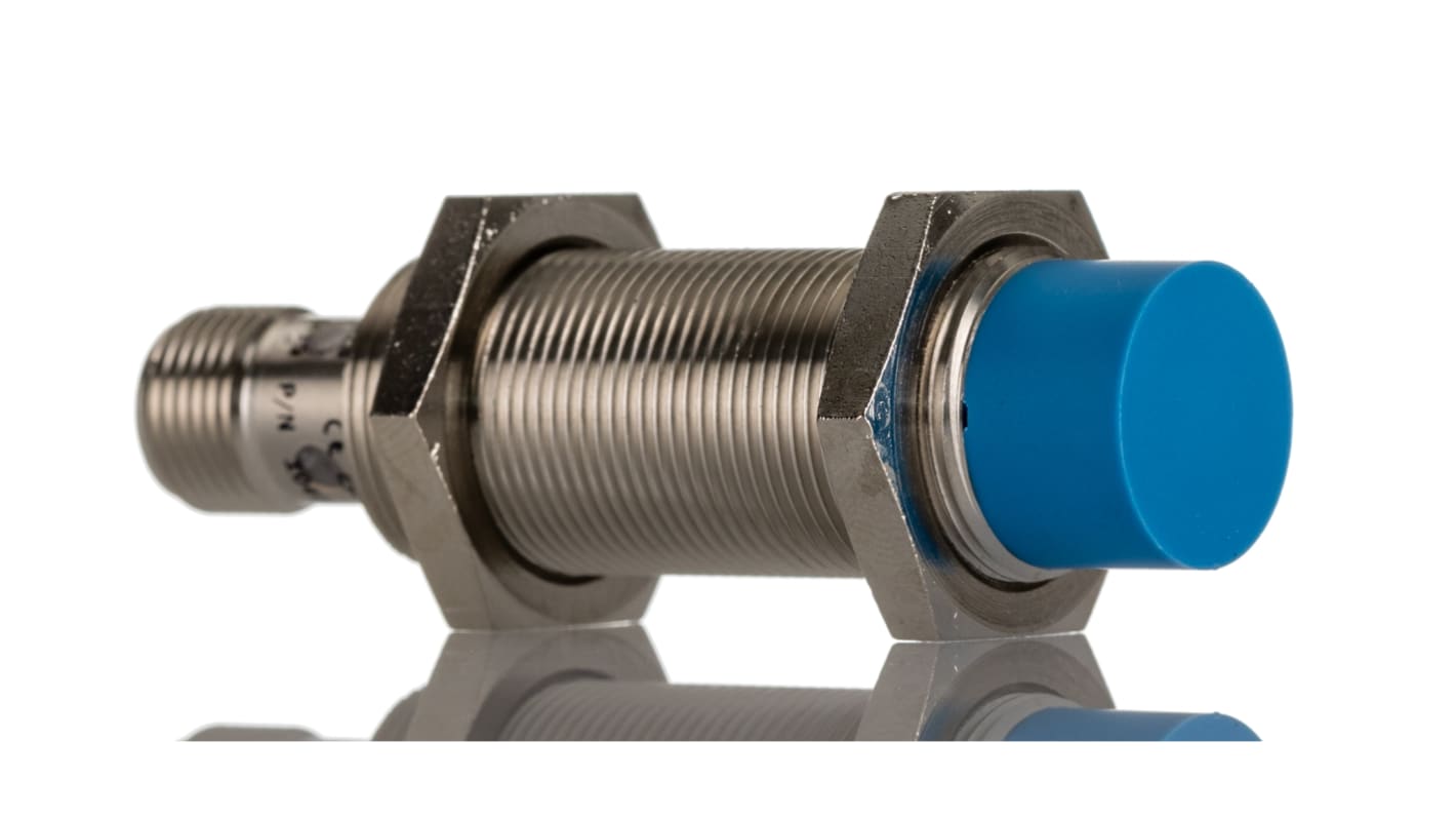 Rs-Online Sensore di prossimità Cilindro filettato SICK M18 rilevamento 12 mm 10 → 30 V CC