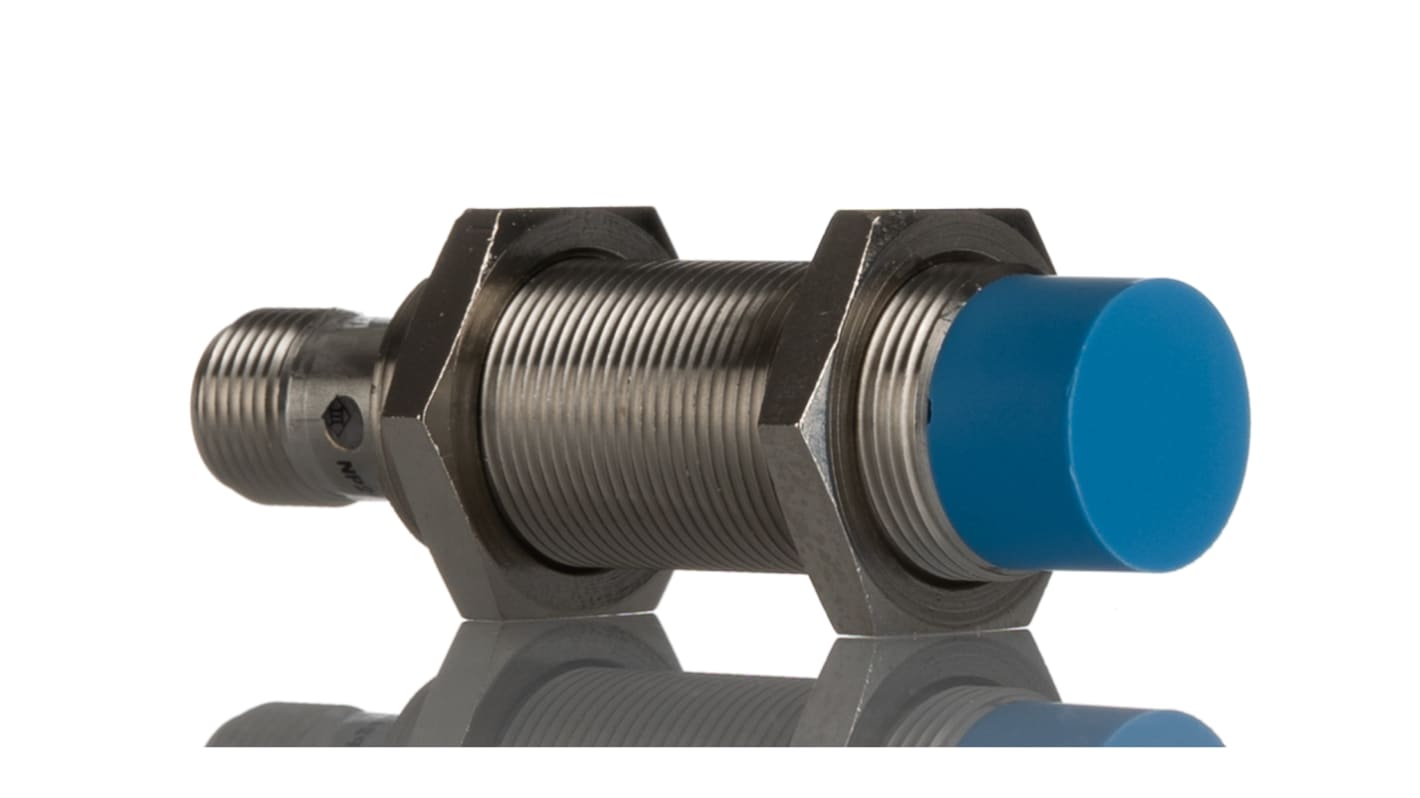 Rs-Online Sensore di prossimità Cilindro filettato SICK M18 rilevamento 12 mm 10 → 30 V CC