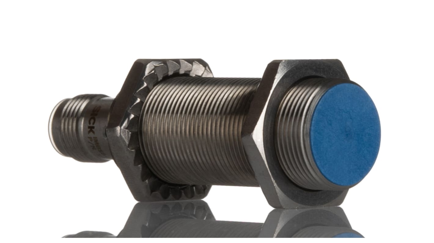 Rs-Online Sensore di prossimità Cilindro filettato SICK M18 rilevamento 8 mm 10 → 30 V CC