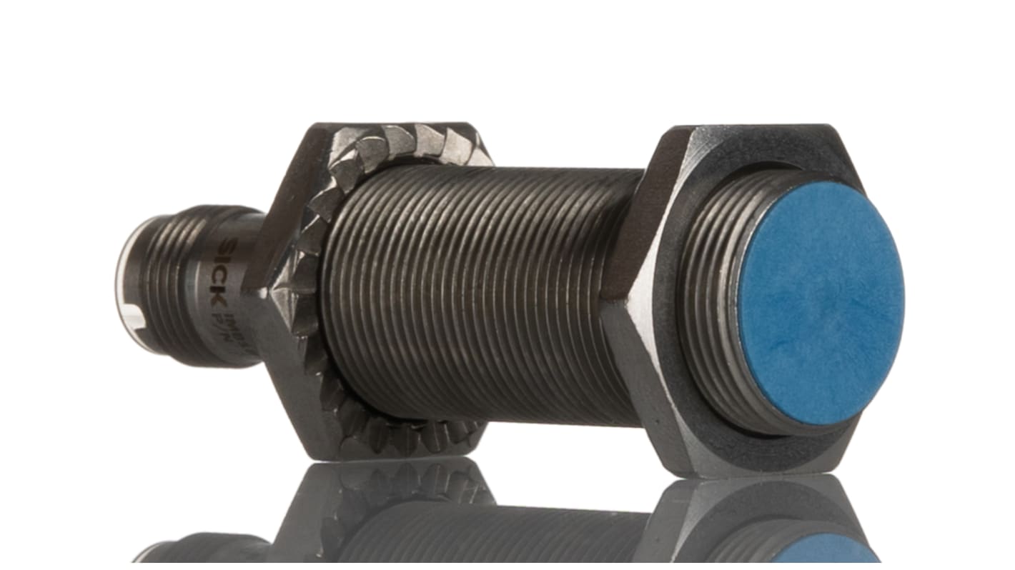 Rs-Online Sensore di prossimità Cilindro filettato SICK M18 rilevamento 8 mm 10 → 30 V CC