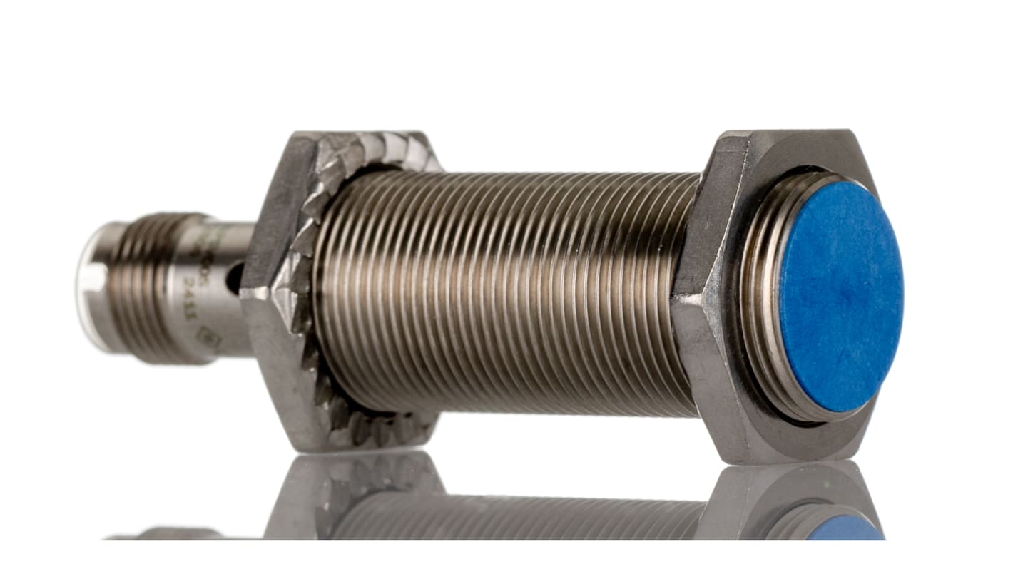 Rs-Online Sensore di prossimità Cilindro filettato SICK M18 rilevamento 8 mm 10 → 30 V CC
