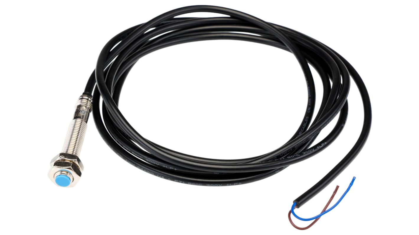 SICK Inductive Threaded Barrel Proximity Sensor, M8, 2 mm Detection, 2-Wire NC, 10 → 30 V dc
