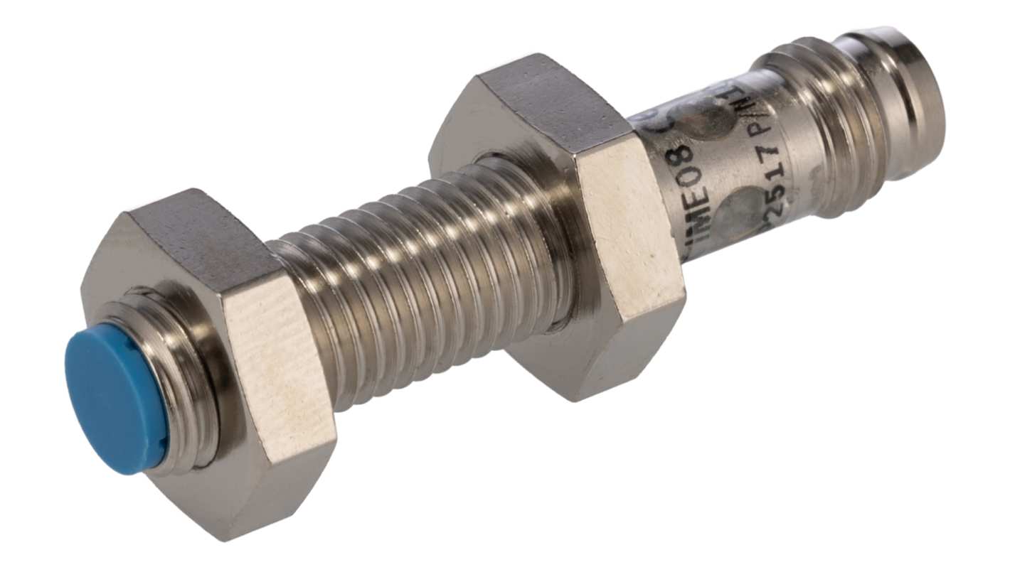 SICK Inductive Threaded Barrel Proximity Sensor, M8, 3 mm Detection, PNP NC, 10 → 30 V dc