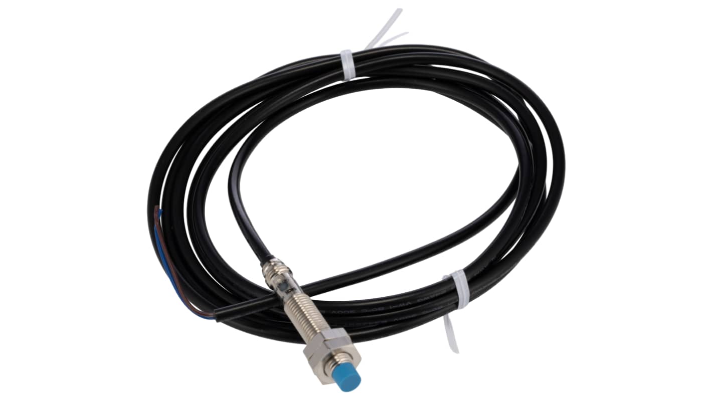 SICK Inductive Threaded Barrel Proximity Sensor, M8, 4 mm Detection, 2-Wire NO, 10 → 30 V dc