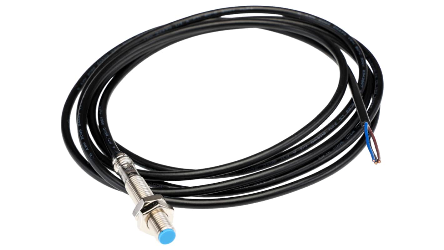 SICK Inductive Threaded Barrel Proximity Sensor, M8, 1.5 mm Detection, NPN NO, 10 → 30 V dc