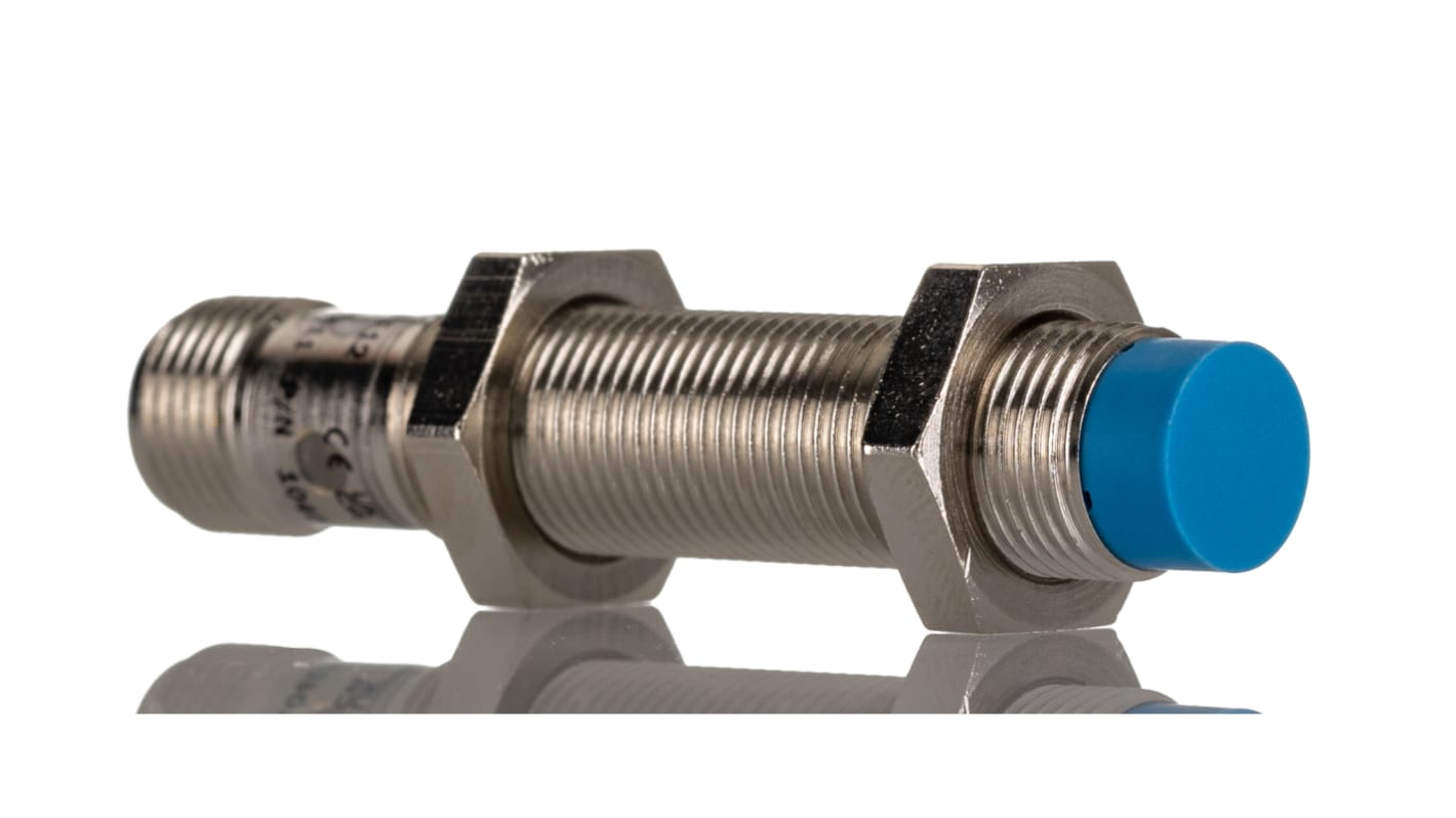 Rs-Online Sensore di prossimità Cilindro filettato SICK M12 rilevamento 4 mm 10 → 30 V CC