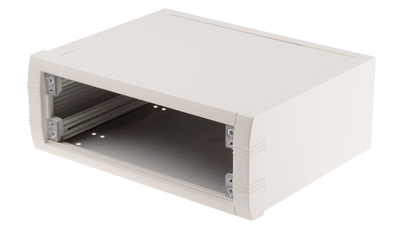 METCASE 铝台式外壳, 230 x 180 x 85mm, Mettec系列