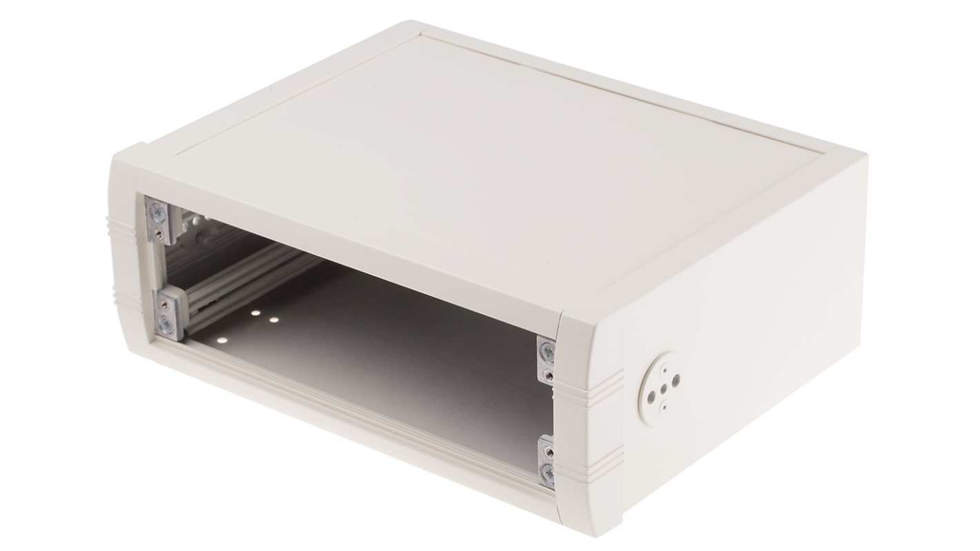 METCASE 铝台式外壳, 230 x 180 x 85mm, Mettec系列